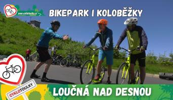 Do Jeseníků do bikeparku i na koloběžku (Loučná nad Desnou)